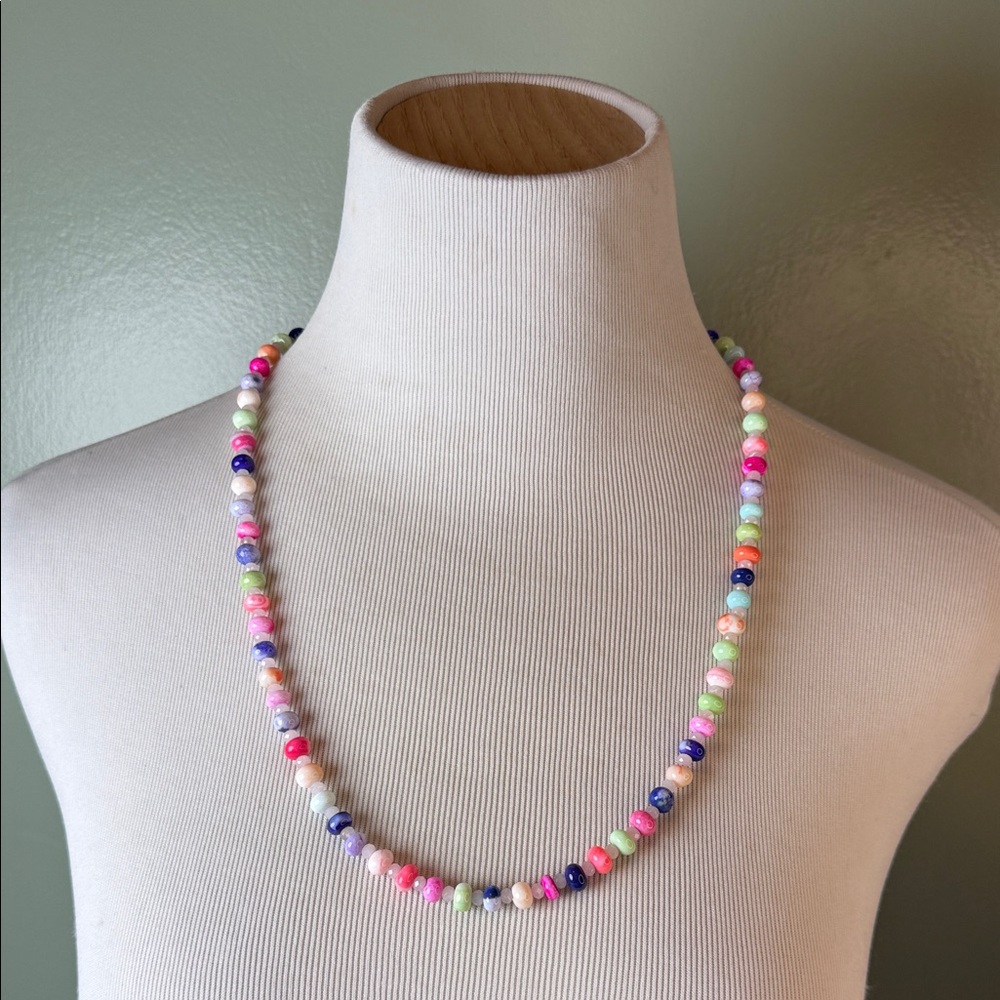 Colorful Mookaite Beaded Necklace / bracelet